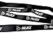 Palace Skateboards Tri-Ferg Logo Shoelaces | Adult and Kids Sneaker Laces | Flat Shoelaces Black Color White Text