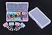 Mini Skater 3.52 ×1.8 ×0.55 Inch High Transparency Visible Plastic Box Small Size Clear Storage Case with Lid Use for Organizing Small Parts,Cotton Swab,Ornaments (4 Pcs)