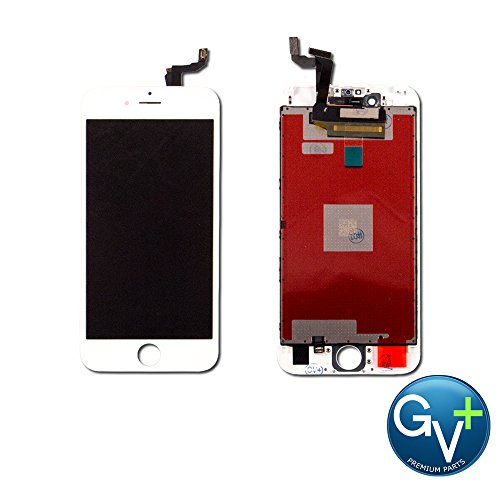 Group Vertical Replacement Screen Assembly Compatible with iPhone 6S (4.7") (White) (GV+ Performance)