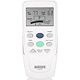 Anderic Replacement FAN-9T with Reverse Key Thermostatic Remote Control for Hampton Bay Ceiling Fans - FAN9T (FCC ID: L3HFAN9T, PN: FAN9TR, Works Receiver FAN10R, FAN-10R)