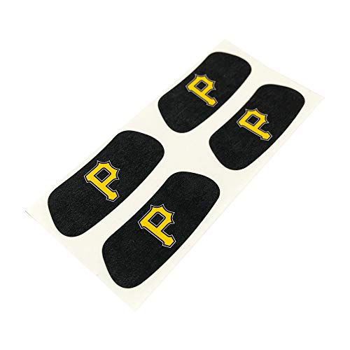 EyeBlack (12 Strips - Major League Baseball Teams MLB Eye Black Anti Glare Strips, Great for Fans & Athletes on Game Day, Sports Teams (Pittsburgh Pirates)