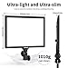 Bi-Color LED Video Light Stand Lighting Kit 3 Pack 15.4'' Large Panel 3000K-5800K 45W 4800LM Dimmable 1-100% Brightness Soft Light for YouTube Game Video Shooting Live Stream Photography Lighting