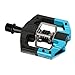 CRANKBROTHERs Crank Brothers Mallet Enduro MTB Mountain Bike Pedals (Blue/Black) w/Cleats, M19 Multi Tool and Gem Pump Kitthumb 4