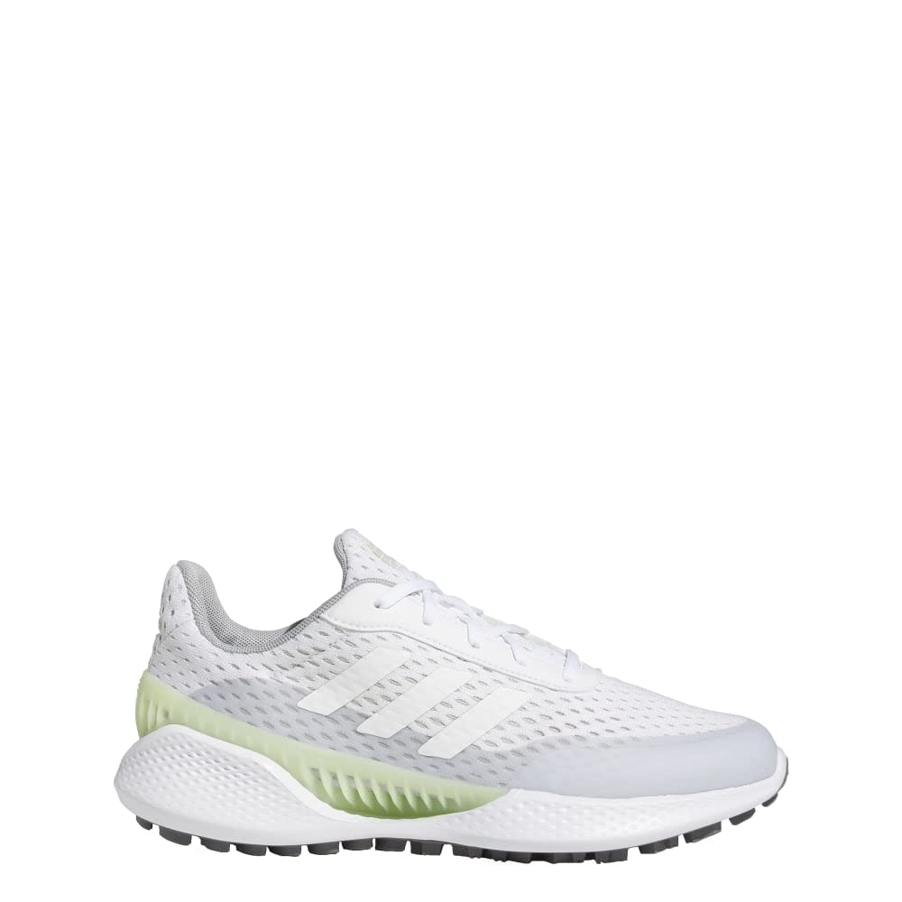 Photo 1 of adidas Women's Summervent Spikeless Golf Shoes, Footwear White/Almost Lime, 5.5