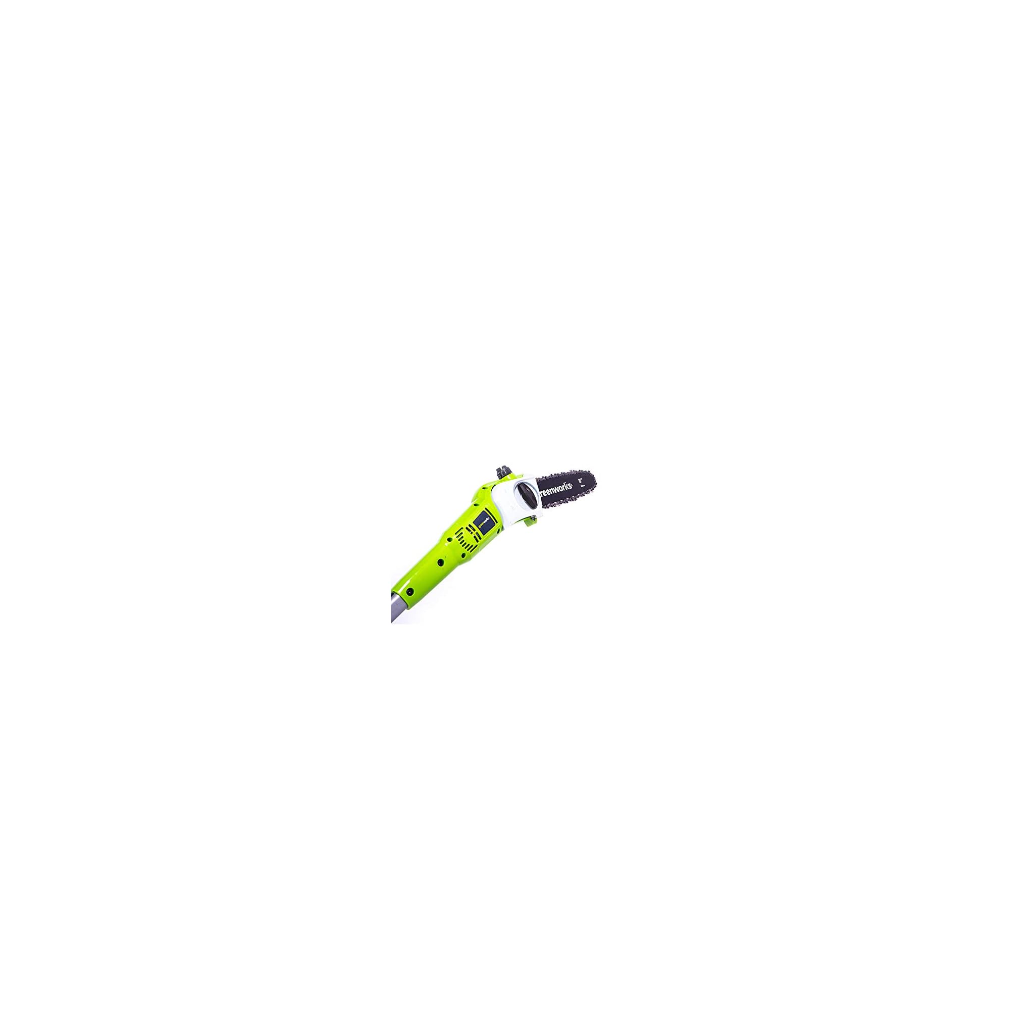 GreenWorks 8Inch 24V Cordless Pole Saw with Extra Chain, 2Ah Battery