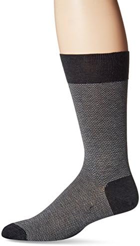 Punto Men's Herringbone Sock, Charcoal, One Size