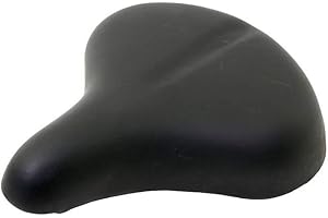 Echelon Oversized Bike Seat, Black, reg