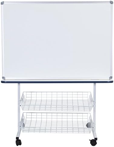 Literacy Center. Steel Frame with a Porcelain Whiteboard. Mobile Teaching Center. By Classroom Innovations LLC. White (CILC019962244728)