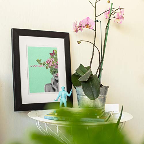 "The Blessed Woman" Art Print Poster With Cactus, Eucalyptus Leaves, Flowers, Succulents & Butterflies - Home & Bedroom Wall Art - Husband & Wife Gift for Home Decor 11x14 inches, Unframed - Thumbnail 5