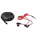 Ele In-Ear Headphone with Case, Red