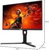 AOC Gaming U27G3X 27" 4K 160Hz 1ms IPS Monitor Height Adjust DP HDMI 2.1 view 8