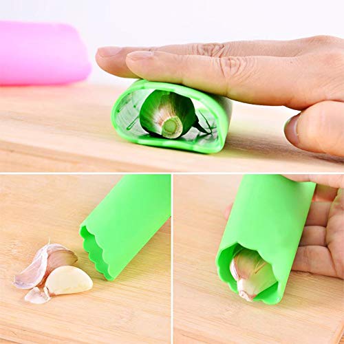 Garlic Press Rocker Stainless Steel Garlic Ginger Crusher Squeezer with Ergonomic Handle for Kitchen, Easy to Clean,Dishwasher safe