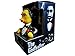 CelebriDucks - The Godfeather - Floating Rubber Ducks - Collectible Bath Toy Gift for Kids & Adults of All Ages