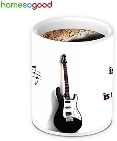 HomeSoGood The Sound For Nirvana Coffee Mug