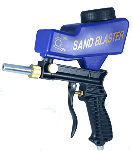 Sandblaster Portable Speed Blaster, Sand Blasting Nozzle Gun, Gravity Feed Sandblast Gun, Speed Blaster with Extra Tip