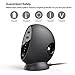 VOGEK USB Charging Station, 5-Port USB Charger Desktop Charger with QC 3.0 and Smart Identification for Galaxy Note 8, S8, S8 Plus, LG V30, LG G6, G5, HTC, Samsung, iPhone, iPad - Space Gray