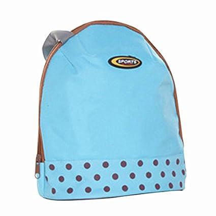 TOOGOOR Lunch Box Cooler Zipper Bag Bento Dot Tote Lunch Pouch Little Pattern