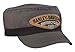 Harley-Davidson Men's Painter's Cap, H-D Gauge Patch, Charcoal & Black PC10664