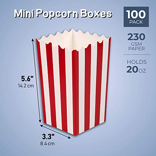 2 Set+100+Popcorn+Favor+Boxes