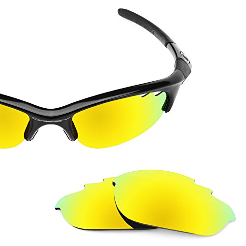 Revant Vented Polarized Replacement Lenses for Oakley Half Jacket Bolt Gold MirrorShield