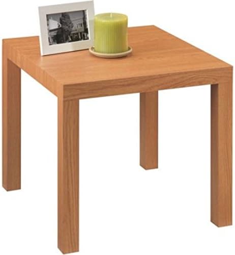 Mainstays Parsons Side End Table, Multiple Colors (Natural)