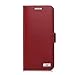 FYY [Genuine Leather Wallet Case for Samsung Galaxy S8+ Plus 2017, Handmade Flip Folio Wallet Case with Kickstand Card Slots Magnetic Closure for Samsung Galaxy S8+ Plus 2017 Wine Red