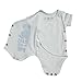 In His Hands Preemies-Organic Preemie Baby Girl or Boy Clothes-Unisex Onesie-'God Has Big...' NICU Nurse Approved Clothing White