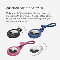 Belkin Apple AirTag Secure Holder with Key Ring