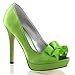 Fabulicious Women's Lumina42 Peep Toe Fashion Pumps