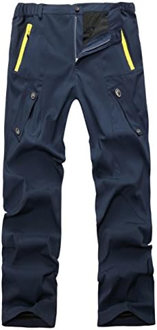 Fanhang Outdoor Relaxed Fit Quick Dry Lightweight Waterproof Hiking Pants for Men Women