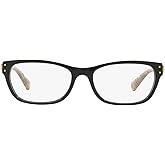 COACH womens Hc6082 Rectangular Prescription Eyewear Frames