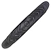 Motor Trend 100% Odorless Car Steering Wheel Cover - Comfort Cushion Grip, Black, Strandard (14.5 to 15.5 inch) (S706B)