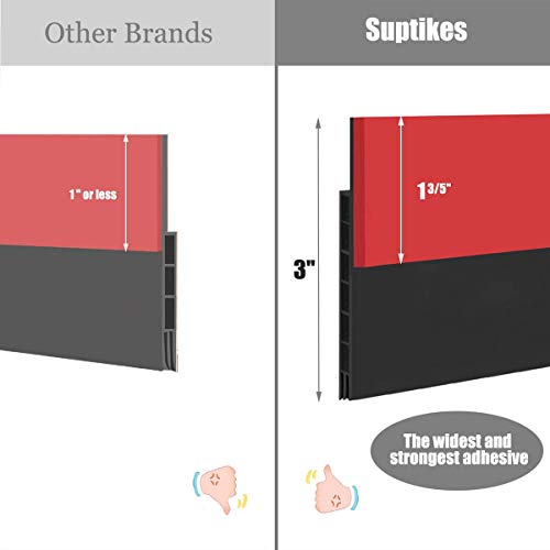 Upgraded Door Draft Stopper for Large Gap,Widened Door Sweep Seal Gap