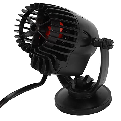 Aquarium Wave Maker Pump, 360° Adjustable Aquarium Propeller Wavemaker Aquarium Circulation Pump for Fish Tanks UK Plug (ZY-300M)
