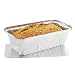 Juvale Loaf Pans with Lid (50 Pack) Disposable Aluminum Foil Bread Baking Tins 8.5 x 2.5 x 4.5 inches (22 Ounce) primary