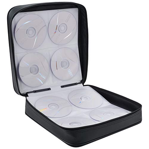 DVD Storage, COOFIT CD Case CD Carrying Case 320 Capacity Heavy Duty