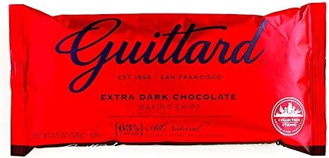 Guittard Extra Dark Chocolate Chips 12 oz each (1 Item Per Order)