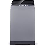 COMFEE’ 1.6 Cu.ft Portable Washing Machine, 11lbs Capacity Fully Automatic Compact Washer with Wheels, 6 Wash Programs Laundr