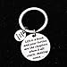 FUSTMW Happy Birthday Keychain Gift 15th 16th 18th 21st 30th 40th Charms Key Ring Best Friends Family Jewelry (40th birthday keychain)