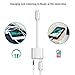 Adapter for iPhone 8 Audio and Charge Adapter for iPhone for iPhone 7/8Plus/XR/X/XS/XS max Earphones Adapter Jack Splitter Dual in 1 Music Charger Cables Charge & Aux Audio Support iOS 12thumb 3