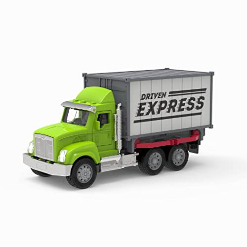Mua Driven by Battat – 7-Inch Container Truck Toy with Lights & Sounds ...