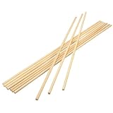 Perfect Stix Wooden  Lollipops and Cake Dowel Rod, 1/4" Diameter x 12" Length (Pack of 12)
