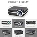 Home Projector – 8200 LUX Super Large Screen hd Video Projector 150″ Big Display Projector Support 1080P-30,000 Hour LED Full HD Projectorthumb 4