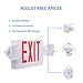 Exit Signs, AUSPICE LED Exit Sign Battery, Emergency Exit Sign, Self Contained 120V/277V Exit Light, UL Exit Sign with Emergency Lights, Energy Efficient, Long Lasting and Fire Resistance