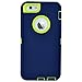 MAXCURY for iPhone 6S Plus Case, Shockproo Case for Men &Boy, Dropproof & Dust-Proof Built-in Screen Protector Protective Phone Case Cover for Apple iPhone 6 Plus 5.5 inch(Navy/Lime)
