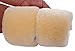 ABUSA Sheepskin Insoles Women's Premium Think Wool Fur Fleece Inserts Cozy & Fluffy 8 1 Pack