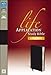 NIV, Life Application Study Bible, Second Edition, Large Print, Bonded Leather, Black, Red Letter Edition