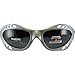 Silver Polarized Sunglasses Floating Water Jet Ski Goggles Sport Designed for the demands regularly encountered while Kite Boarding, Surfer, Kayak, Jetskiing, other water sports.