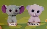 Mcdonalds 2017 TEENIE BEANIE BOOS - #11 PEANUT & #12 FROSTINESS