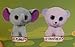 Mcdonalds 2017 TEENIE BEANIE BOOS - #11 PEANUT & #12 FROSTINESS